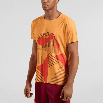 T-shirt a manches courtes La Sportiva COMP T-SHIRT Men Night Sky/Mountain Red