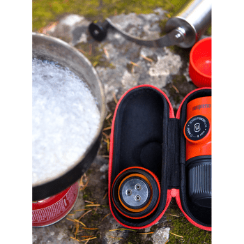 Machine à café Wacaco Nanopresso + case lava red