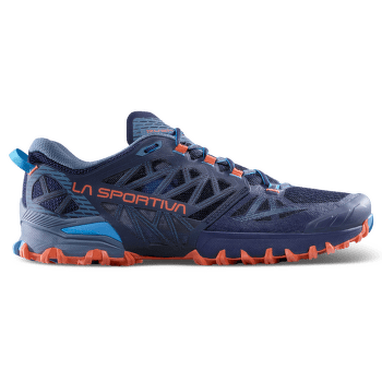 Chaussures La Sportiva Bushido III Deep Sea/Cherry Tomato