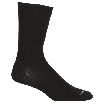 Chaussettes Icebreaker Lifestyle Fine Gauge Crew Men Black
