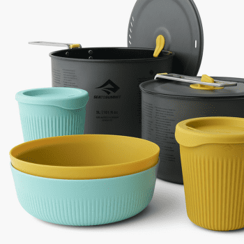 Ustensiles Sea to Summit Frontier UL Two Pot Cook Set - [2P] [6 Piece]