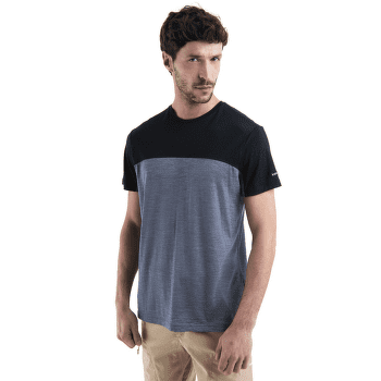 T-shirt a manches courtes Icebreaker Merino 125 Cool-lite™ Sphere III SS Tee Colour Block Men RAY/GRAPHITE/CB