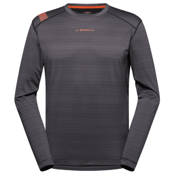 T-shirt a manches longues La Sportiva TOUR LONG SLEEVE Men Carbon/Cherry Tomato