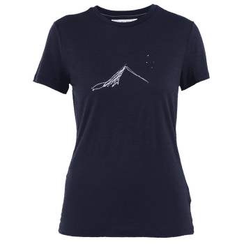 T-shirt a manches courtes Icebreaker Merino 150 Tech Lite SS Tee Southern Constellation Women Midnight Navy