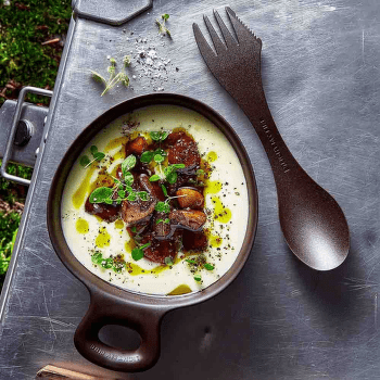 Ustensiles Light My Fire Outdoor Meal Kit BIO HazyBlue