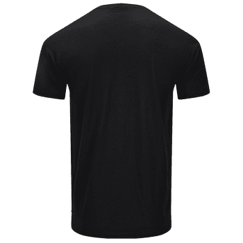 T-shirt a manches courtes Aclima LightWool Tee Print Horn Men Jet Black