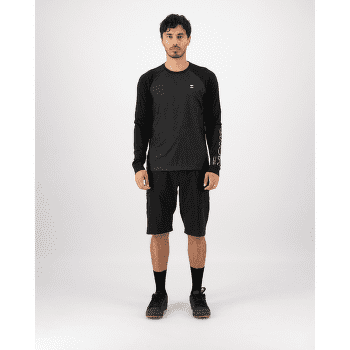 Sweat-shirt Mons Royale Tarn Merino Bike Wind Jersey Cypress/Caramel/Black