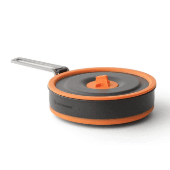 Casserole Sea to Summit Frontier UL Collapsible Pot - 1L Puffins Bill Orange