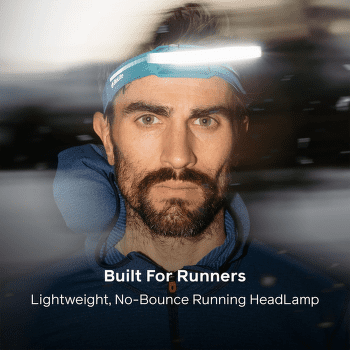 Lampe frontale BioLite Dash 450 Rechargeable HeadLamp Red