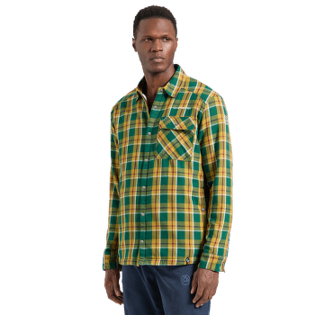 Chemises a manches longues La Sportiva RAMBLER LINED FLANNEL SHIRT MEN Onyx/Chalk