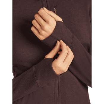 Sweat-shirt Icebreaker Merino 260 Quantum LS Zip Women Black