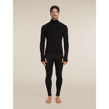 Sweat-shirt Icebreaker 300 MerinoFine™ Polar LS Roll Neck Men Black