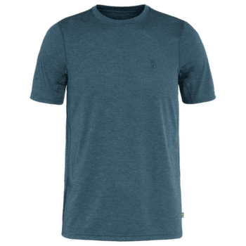 T-shirt a manches courtes Fjällräven Abisko Day Hike SS Men Indigo Blue