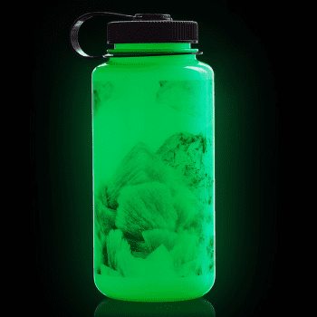 Bouteille Nalgene 32oz WM Glow Glow w/Black Crystals