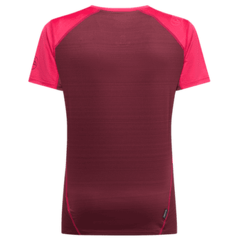 T-shirt a manches courtes La Sportiva SUNFIRE T-SHIRT Women Redwood/Azalea