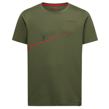 T-shirt a manches courtes La Sportiva TRAIL T-SHIRT Men Cypress/Mountain Red