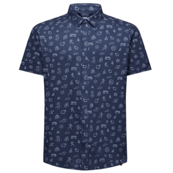 Chemises a manches courtes La Sportiva MOVE TECH SHIRT Night Sky/Chalk