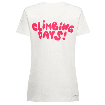 T-shirt a manches courtes La Sportiva CLIMBING DAYS Women Chalk/Azalea