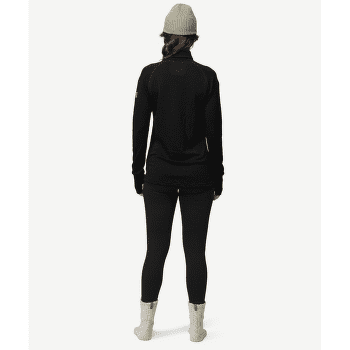 T-shirt a manches longues Devold Expedition Zip Neck Woman 950 BLACK