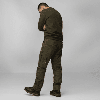 Pantalons Fjällräven KARL PRO ZIP-OFF TROUSERS Men Suede Brown