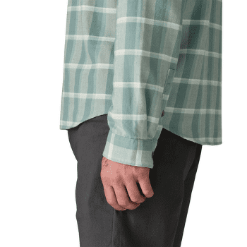 Chemises a manches longues Patagonia Long-Sleeved Cotton in Conversion Lightweight Men Marine Layer: Blue Sage