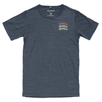 T-shirt a manches courtes Devold Active Devold Legacy Tee Junior 287A NIGHT