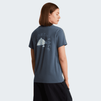 T-shirt a manches courtes The North Face Monte Regular Short Sleeve Tee - Graphic Women 0U3 GRANITE GREY