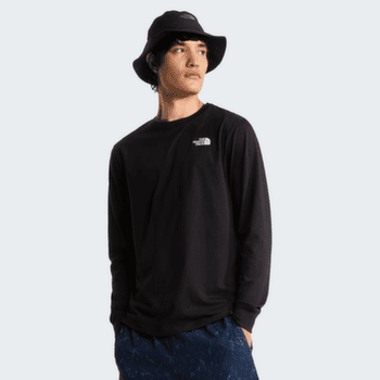 T-shirt a manches longues The North Face Evolution Box NSE Regular Long Sleeve Men TNF BLACK/TNF WHITE