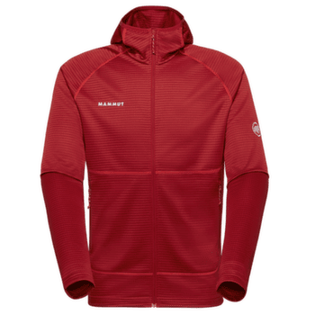 Sweat-shirt Mammut CRAG ML HOODED JACKET MEN 3818 dark mammut red