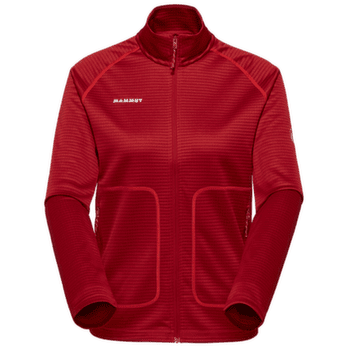 Sweat-shirt Mammut CRAG ML JACKET WOMEN 3818 dark mammut red