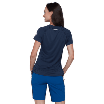 T-shirt a manches courtes Mammut MAMMUT DUCAN FL T-SHIRT WOMEN marine 5118