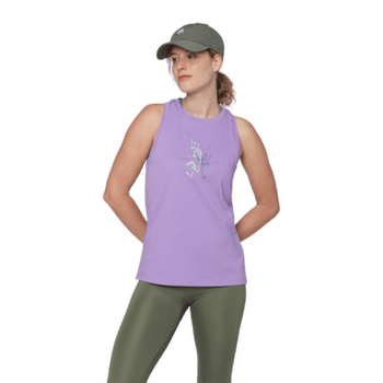 Débardeur Mammut MAMMUT CORE TANK TOP WOMEN FLOWER 6434 lavandin