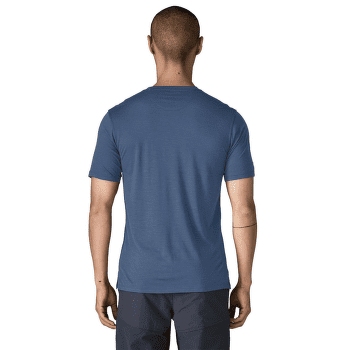 T-shirt a manches courtes Patagonia Cap Cool Merino Blend Shirt Men Weathered Stone