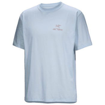 T-shirt a manches courtes Arcteryx Kragg SL Cotton Bird Word SS Men Alpine Blue / Stone Red