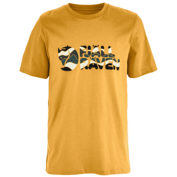 T-shirt a manches courtes Fjällräven Multicolor Logo T-Shirt Men Ochre