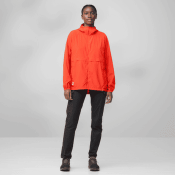 Veste Fjällräven HIGH COAST WIND HOODIE WOMEN Chalk Rose