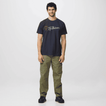 T-shirt a manches courtes Fjällräven ARCHIVE LOGO T-SHIRT MEN Misty Green