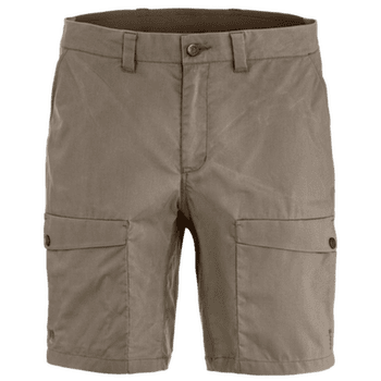 Shorts Fjällräven ABISKO HYBRID TRAIL SHORTS MEN Suede Brown