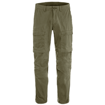 Pantalons Fjällräven ABISKO HYBRID TRAIL TROUSERS ZIP-OFF MEN Laurel Green