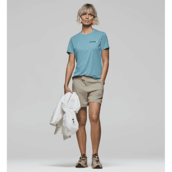 T-shirt a manches courtes Norrona femund tech T-Shirt Women Aqua Haze