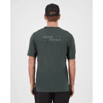 T-shirt a manches courtes Mons Royale Aero Ultralight Merino T-Shirt Men Dark Cypress