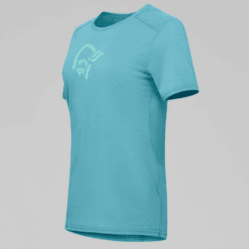 T-shirt a manches courtes Norrona femund equaliser merino T-Shirt Women Brittany Blue