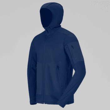 Veste Norrona falketind warm2 stretch Hood Men Indigo Night