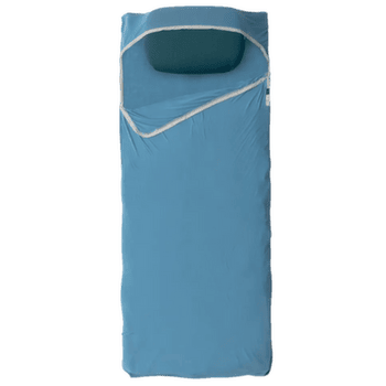 Insert de sac de couchage Sea to Summit Breeze Lightweight Liner - Rectangular w/ Pillow Sleeve Cendre Blue