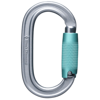 Mousqueton Black Diamond OVAL TRIPLE LOCK CARABINER Polished