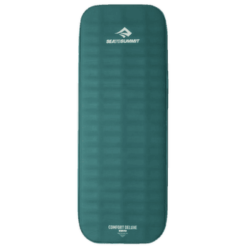 Tôle d'assise Sea to Summit Comfort Deluxe Self Inflating Mat Regular Rectangular Wide Rain Forest