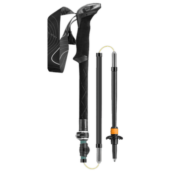 Trou Leki Makalu FX Carbon AS greenblue light-greenblue dark-black