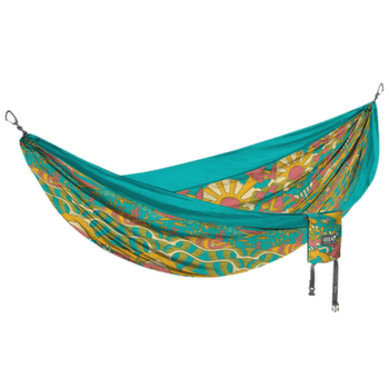 Hamac Eno DoubleNest Print - Giving Back 337 Vibrant Earth/Cyan