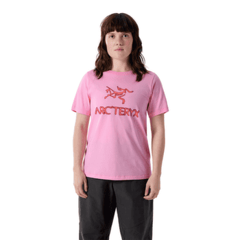 T-shirt a manches courtes Arcteryx Kragg SL Cotton Heatmap Crew SS Women Pineberry