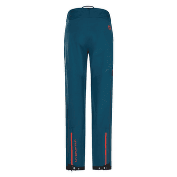 Pantalons La Sportiva CROSSRIDGE EVO SHELL PANT Women Storm Blue/Cherry Tomato